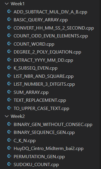 Hình ảnh của tuần làm